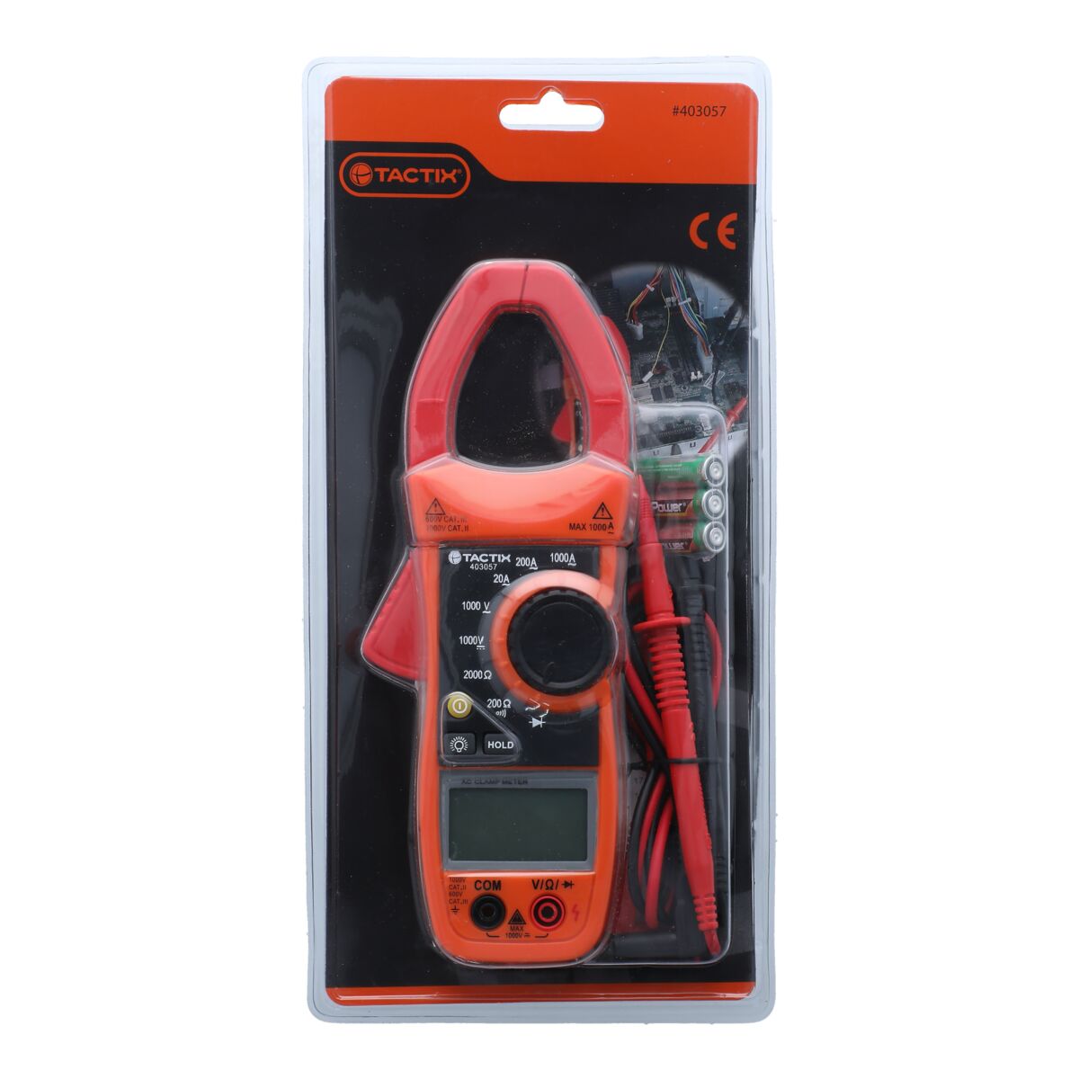 Tactix 403057 AC Clamp Digital MultiMeter TACTIX All Brands SACO Store